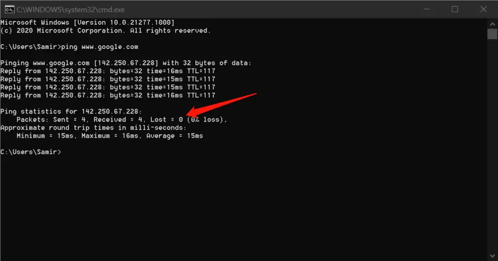 7 Command Prompt Screenshot 1 Techie Trickle