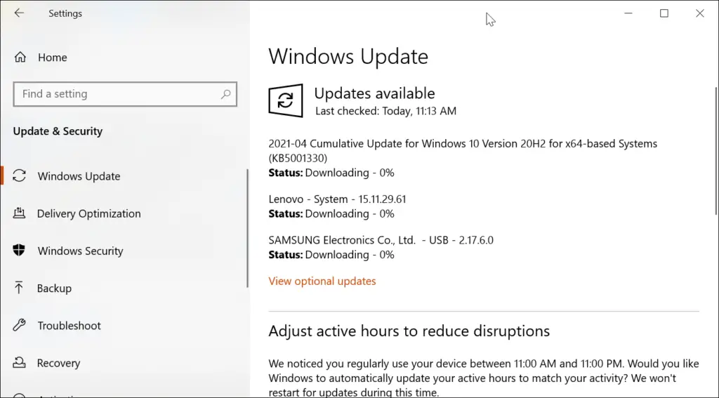 Windows update download install bg Techie Trickle