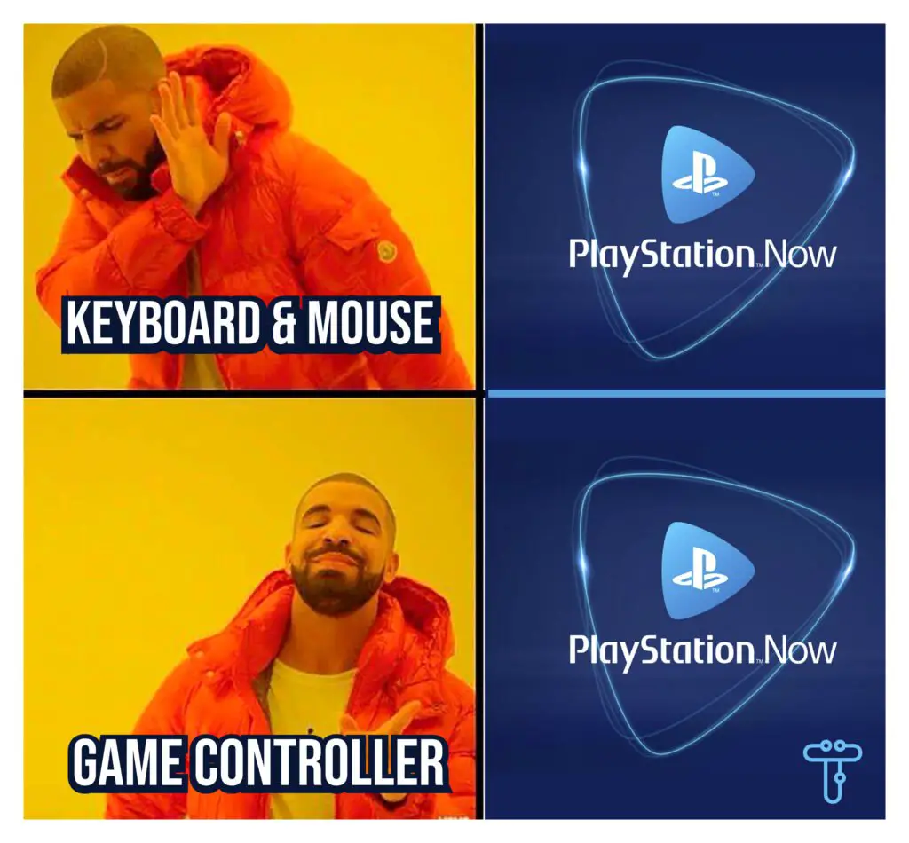 ps now lacks keyboard and mouse support