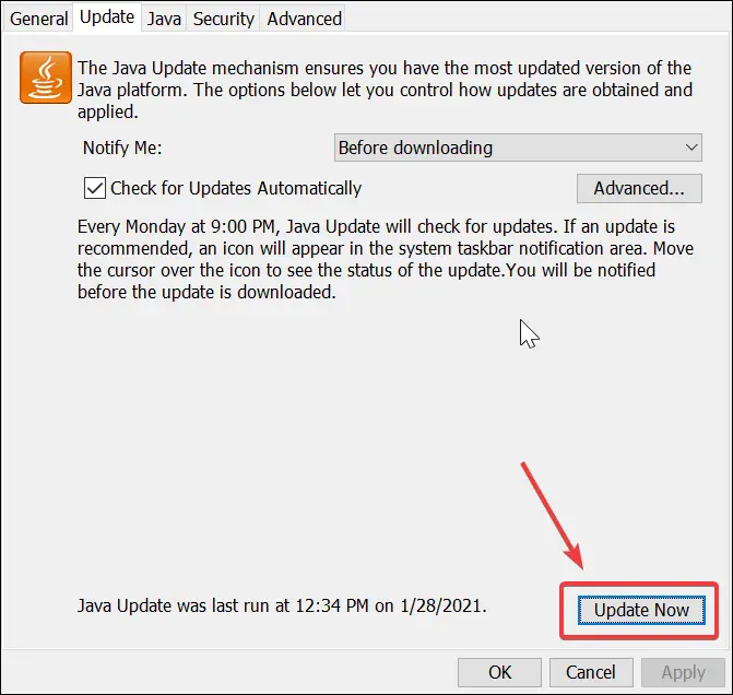 java run time environment update Techie Trickle
