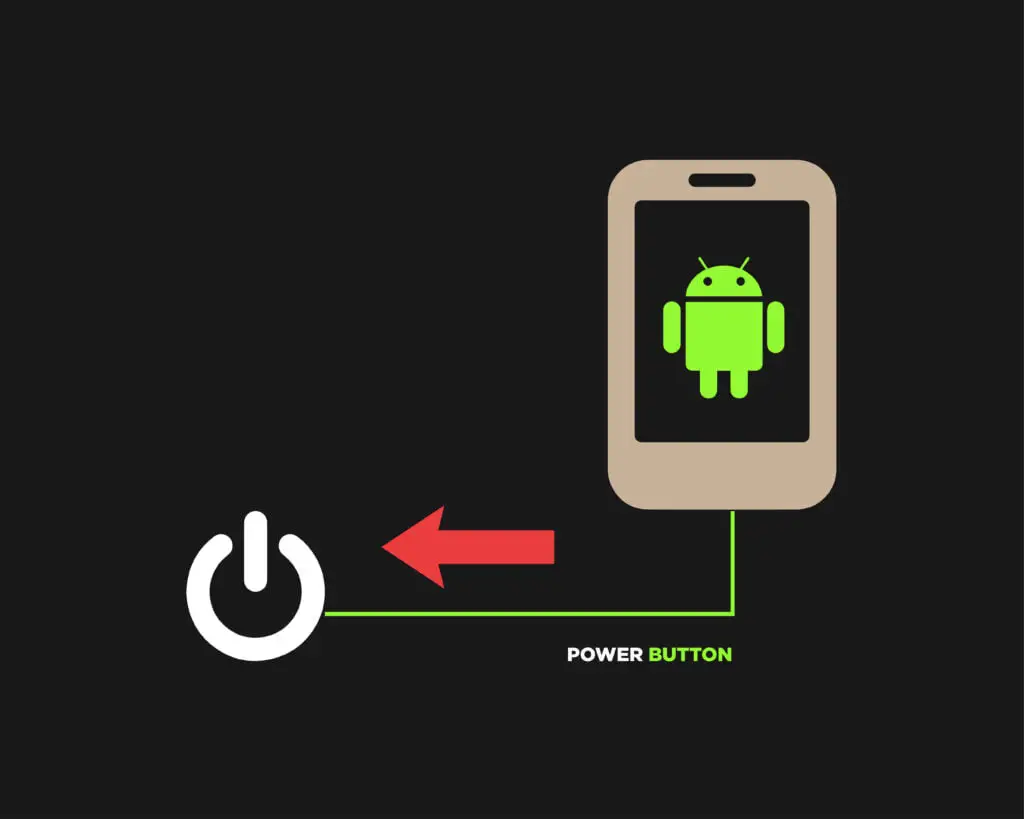 power button on android