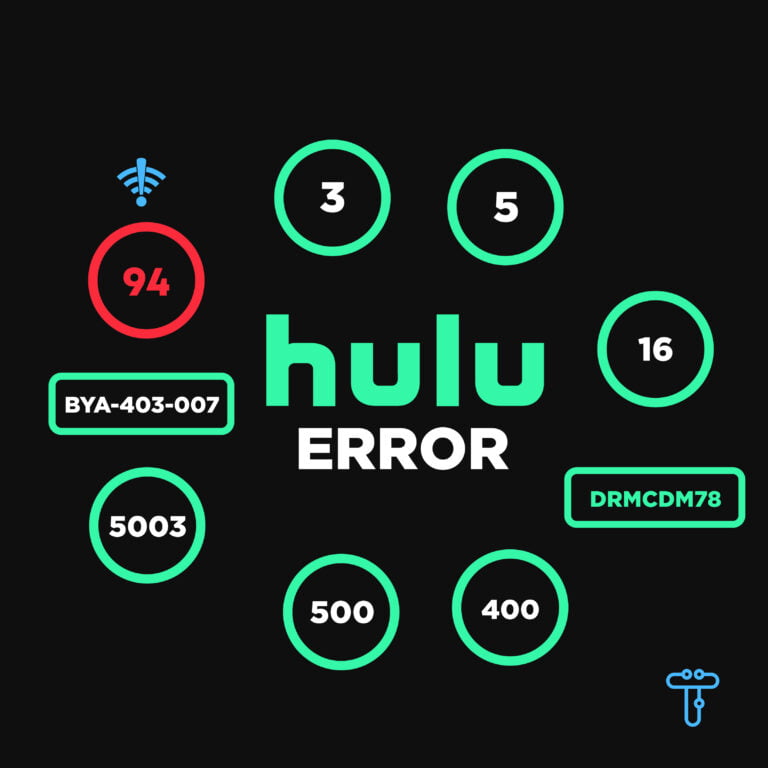 How to Fix Hulu Error 94: 7 NEW Methods - Techie Trickle