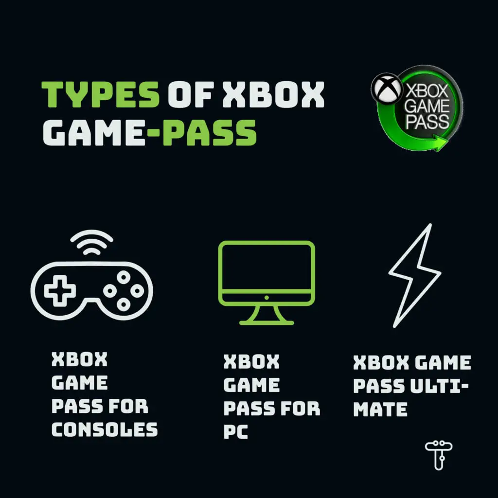types of xbox game pass