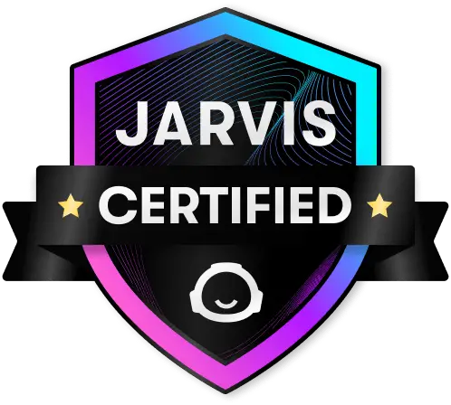 Jarvis Certified Badge Techie Trickle