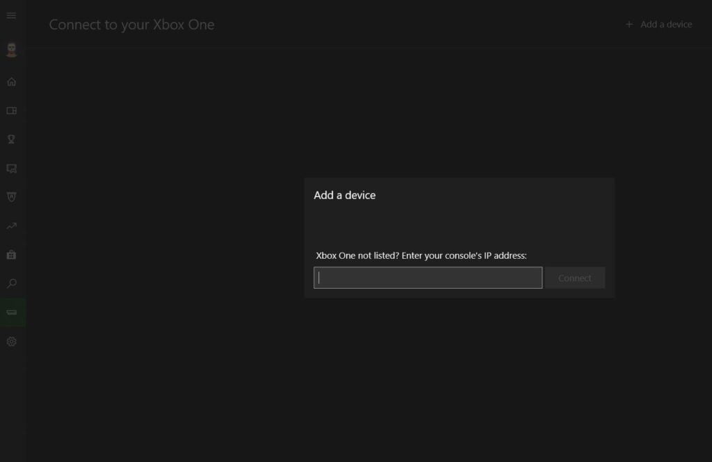 connect to your xbox one Techie Trickle