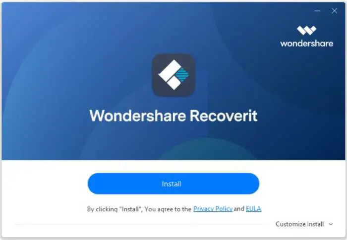 Wondershare recoverit
