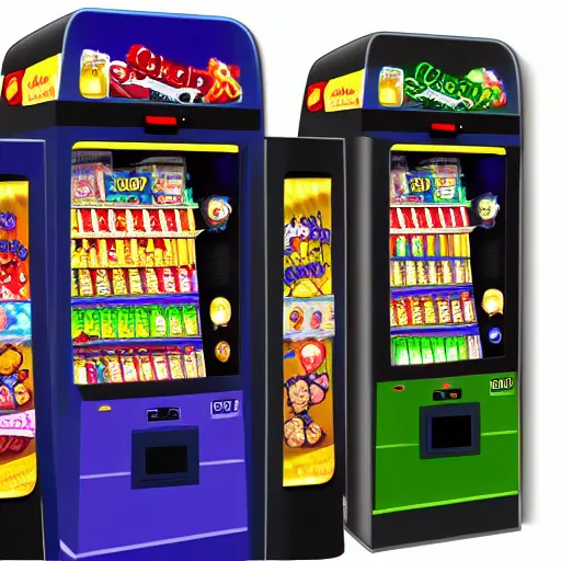 gacha games toy vending machines