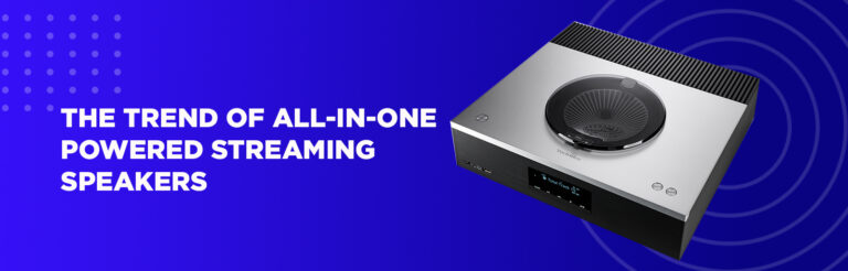 All In One Powered Streaming Speakers feature