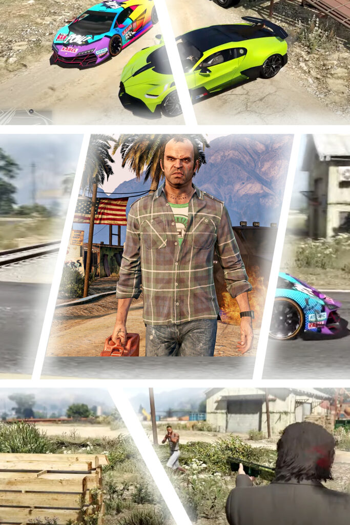 Grand Theft Auto V evil characters