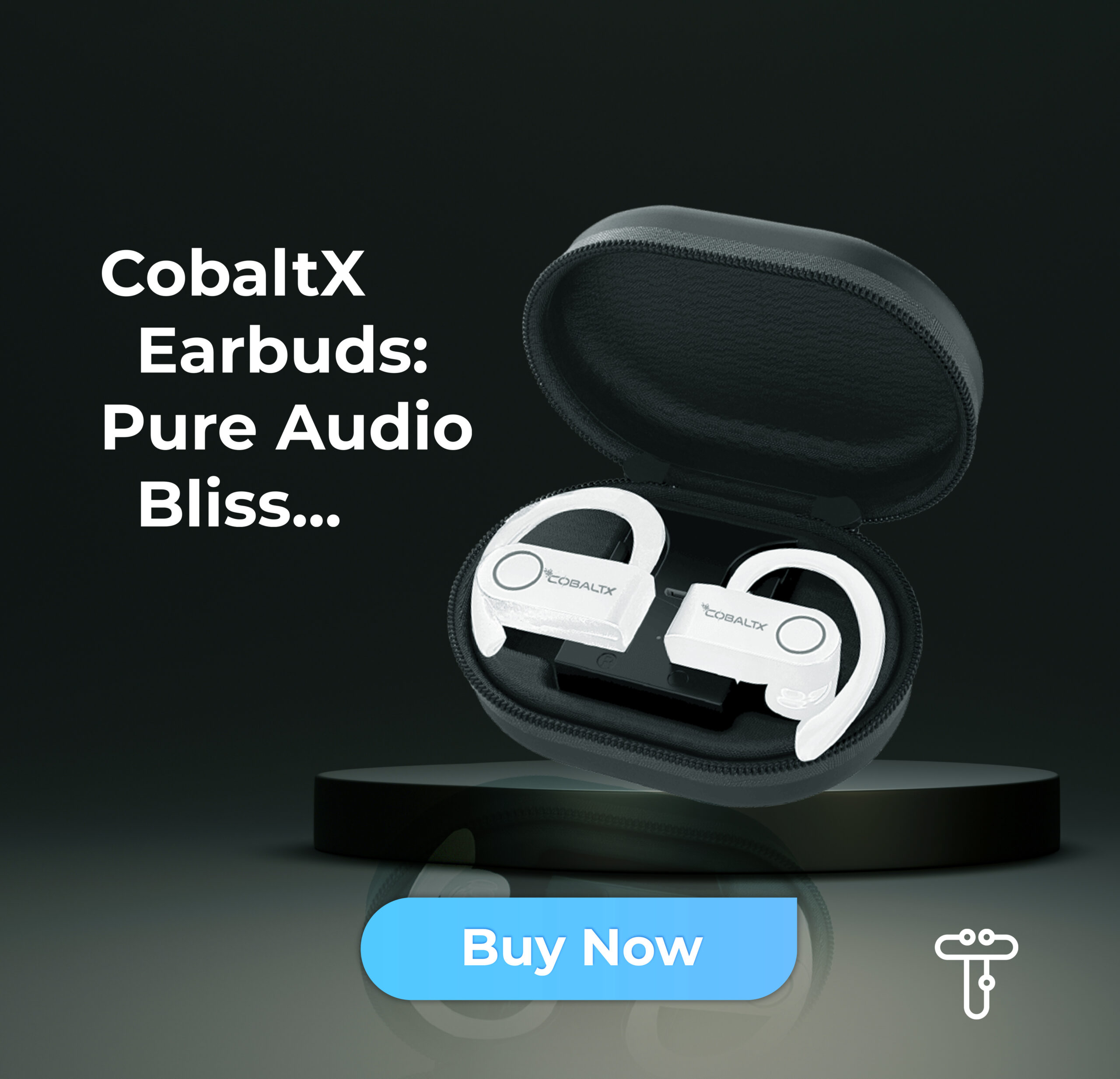 CobaltX Wireless Earbuds image1
